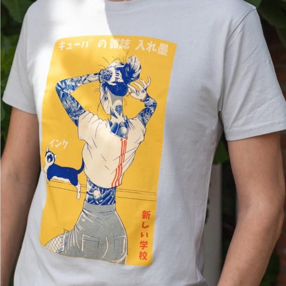 Wituka Graphic Print White T-Shirt